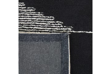 Bathinda Ryamatta 140x200 cm - Svart/Vit - Textil & mattor - Matta - Modern matta - Ryamatta