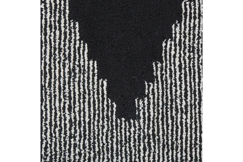 Bathinda Ryamatta 160x230 cm - Svart/Vit - Textil & mattor - Matta - Modern matta - Ryamatta