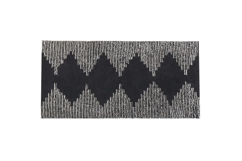 Bathinda Ryamatta 80x150 cm, Svart/Vit