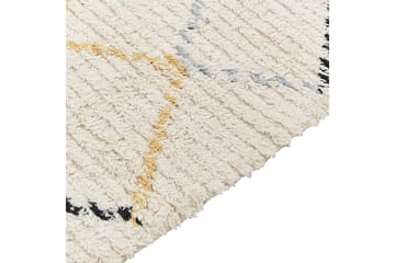 Beige Bomullsmatta 160x230 cm - Beige - Textil & mattor - Matta - Modern matta - Bomullsmatta