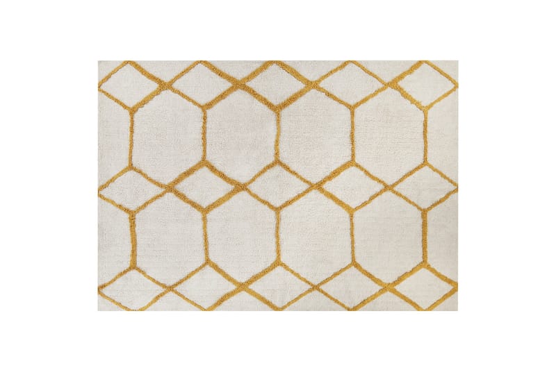 Beyler Ryamatta 160x230 cm, Svart/Vit