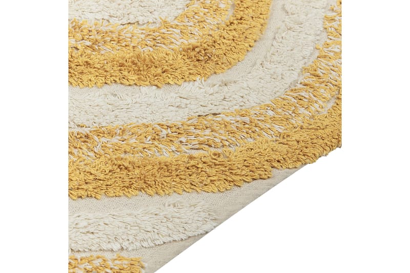 Bingol Ryamatta 140x200 cm - Gul - Textil & mattor - Matta - Modern matta - Ryamatta
