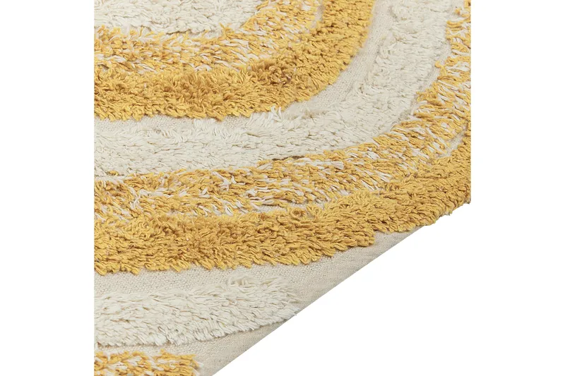 Bingol Ryamatta 140x200 cm - Gul - Textil & mattor - Matta - Modern matta - Ryamatta