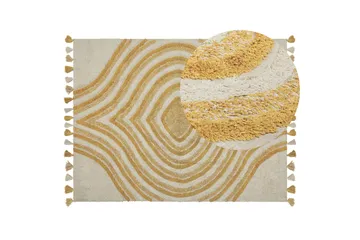 Bingol Ryamatta 160x230 cm - Gul - Textil & mattor - Matta - Modern matta - Ryamatta