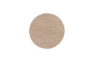 Birka Ullmatta Ø120 cm Rund - Sand - Textil & mattor - Matta - Modern matta - Ullmatta