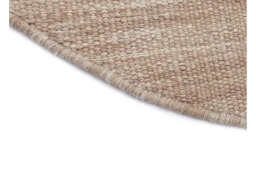 Birka Ullmatta Ø200 cm Rund - Sand - Textil & mattor - Matta - Modern matta - Ullmatta