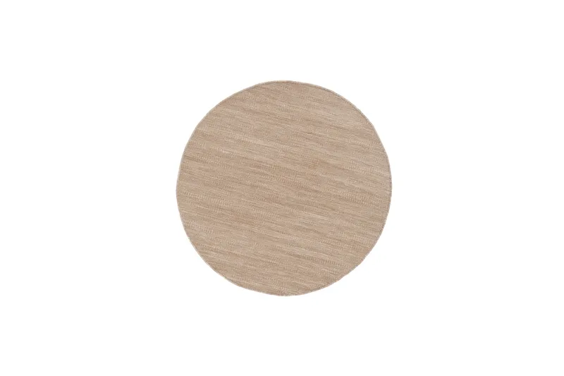 Birka Ullmatta Ø240 cm Rund, Sand