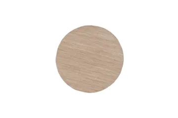 Birka Ullmatta Ø240 cm Rund - Sand - Textil & mattor - Matta - Modern matta - Ullmatta
