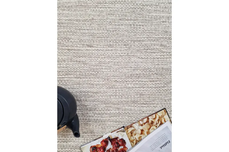 Birka Ullmatta Rektangulär 75x150 cm - Linne - Textil & mattor - Matta - Modern matta - Ullmatta