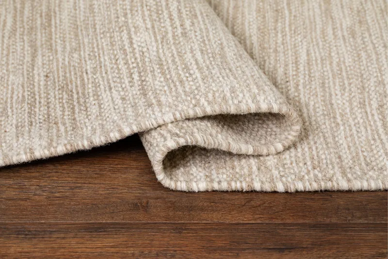 Birka Ullmatta Rektangulär 75x150 cm - Linne - Textil & mattor - Matta - Modern matta - Ullmatta