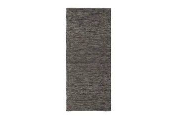 Birka Ullmatta Rektangulär 75x230 cm - Antracit - Textil & mattor - Matta - Modern matta - Ullmatta