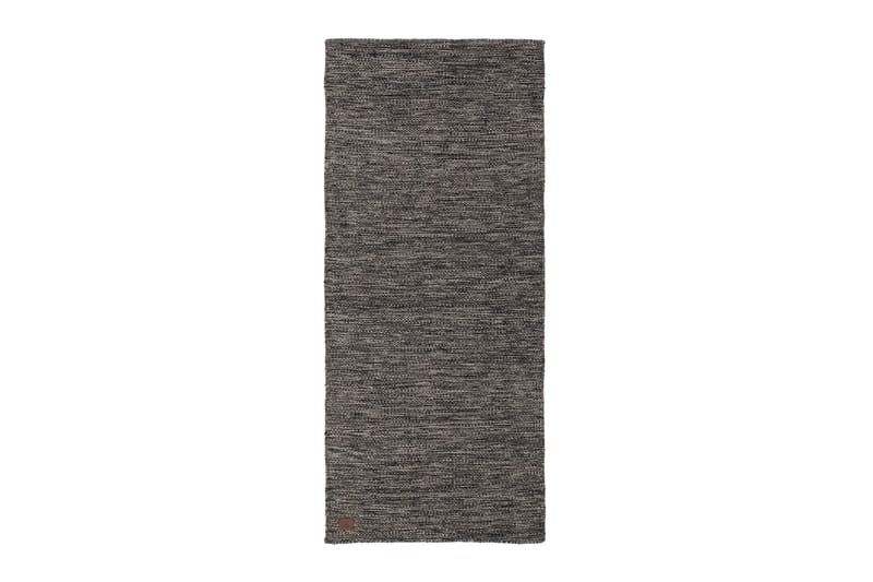 Birka Ullmatta Rektangulär 75x230 cm - Antracit - Textil & mattor - Matta - Modern matta - Ullmatta