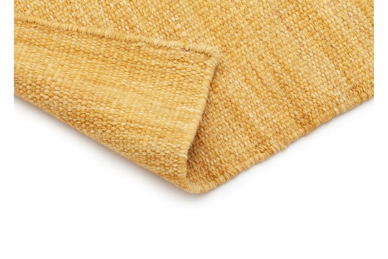 Birka Ullmatta Rektangulär 75x230 cm - Ockragul - Textil & mattor - Matta - Modern matta - Ullmatta