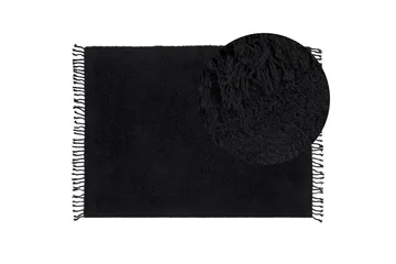 Bitlis Ryamatta 140x200 cm - Svart - Textil & mattor - Matta - Modern matta - Bomullsmatta