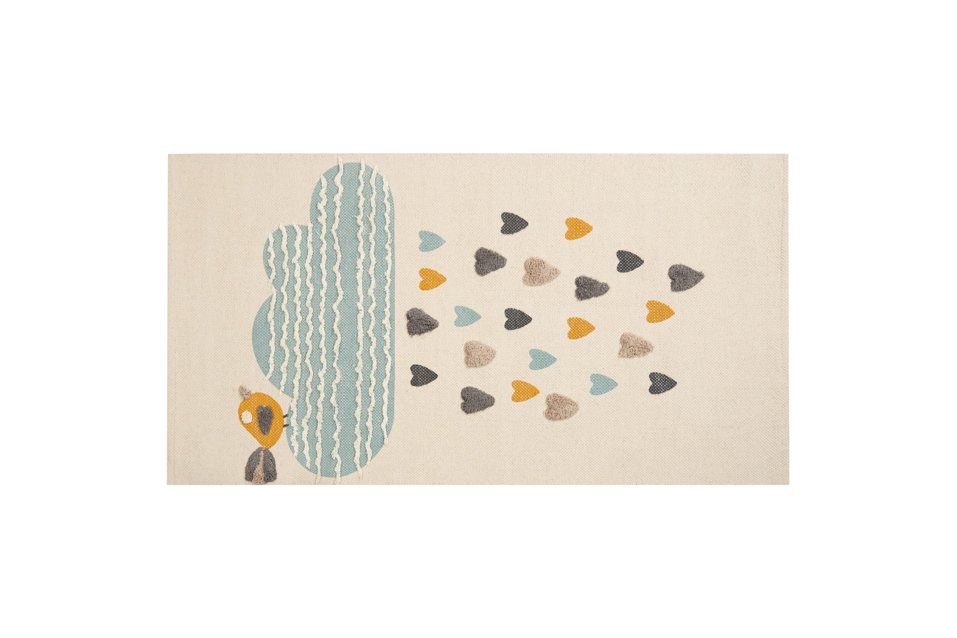 Blang Bomullsmatta 80x150 cm - Beige