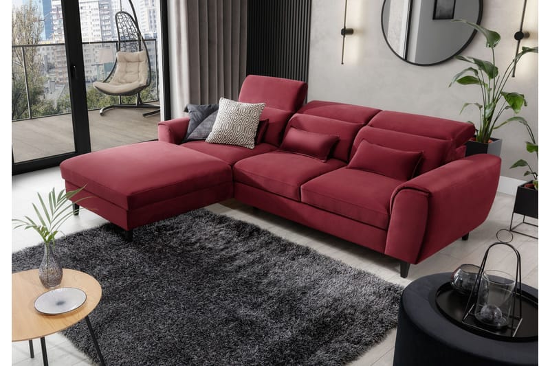 Blodwen Ryamatta Rektangulär 220x160 cm - Svart - Textil & mattor - Matta - Modern matta - Ryamatta