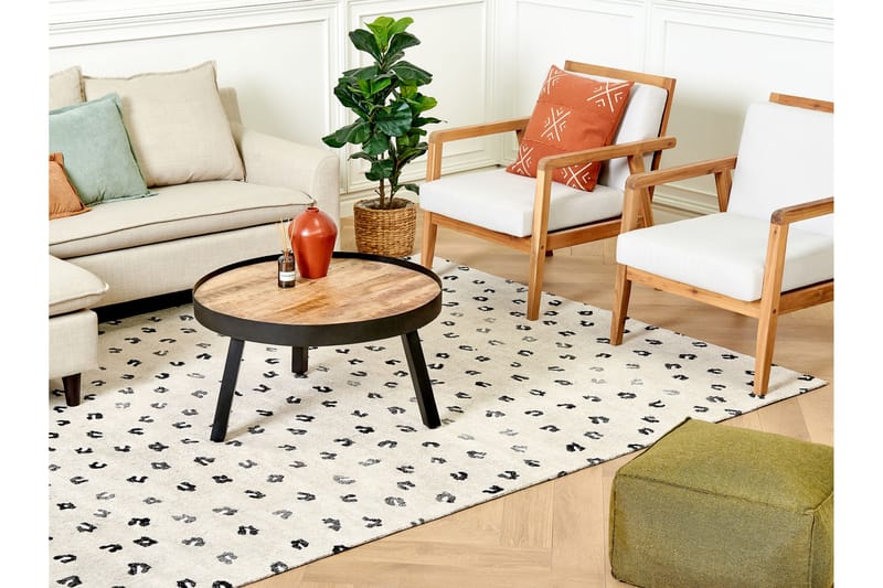 Bomullsmatta Afis 200x300 cm - Beige - Textil & mattor - Matta - Modern matta - Bomullsmatta