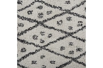 Bomullsmatta Agadir 140x200 cm - Svart/Vit - Textil & mattor - Matta - Modern matta - Bomullsmatta