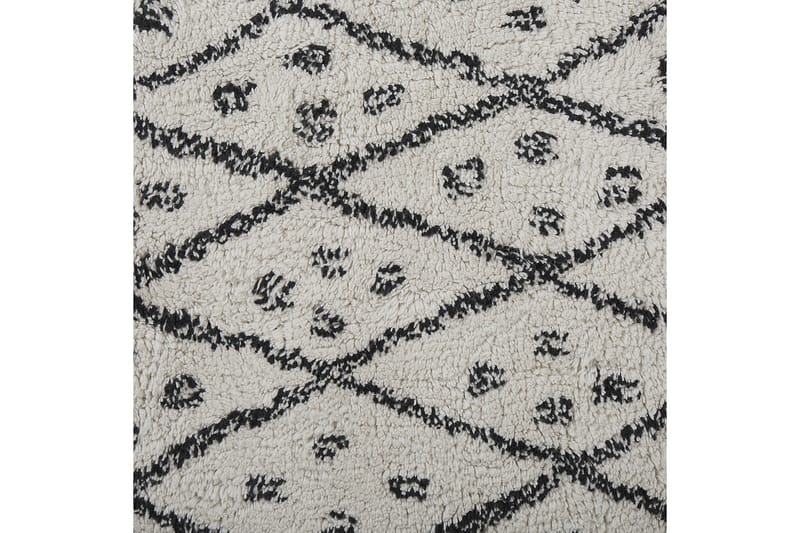 Bomullsmatta Agadir 140x200 cm - Svart/Vit - Textil & mattor - Matta - Modern matta - Bomullsmatta