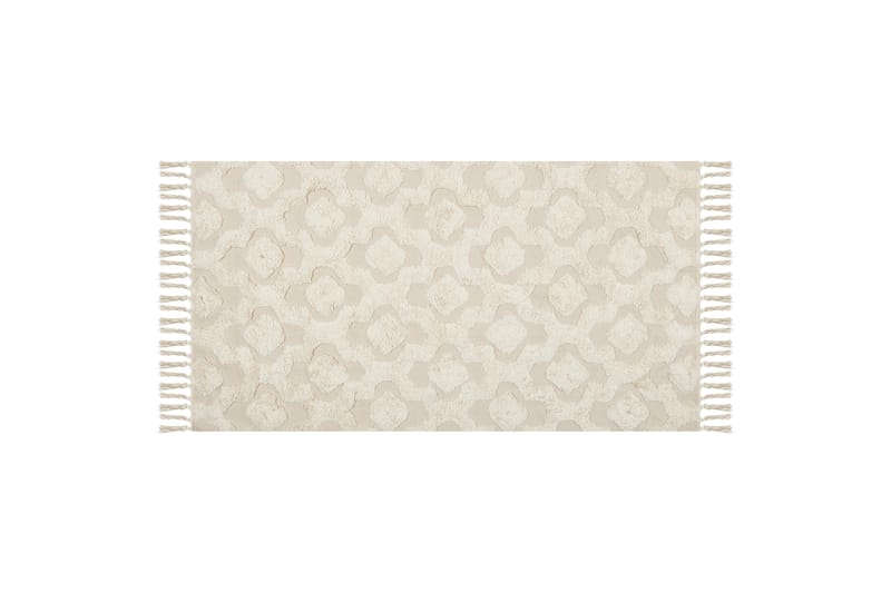 Bomullsmatta Aksaray 80x150 cm - Beige - Textil & mattor - Matta - Modern matta - Bomullsmatta