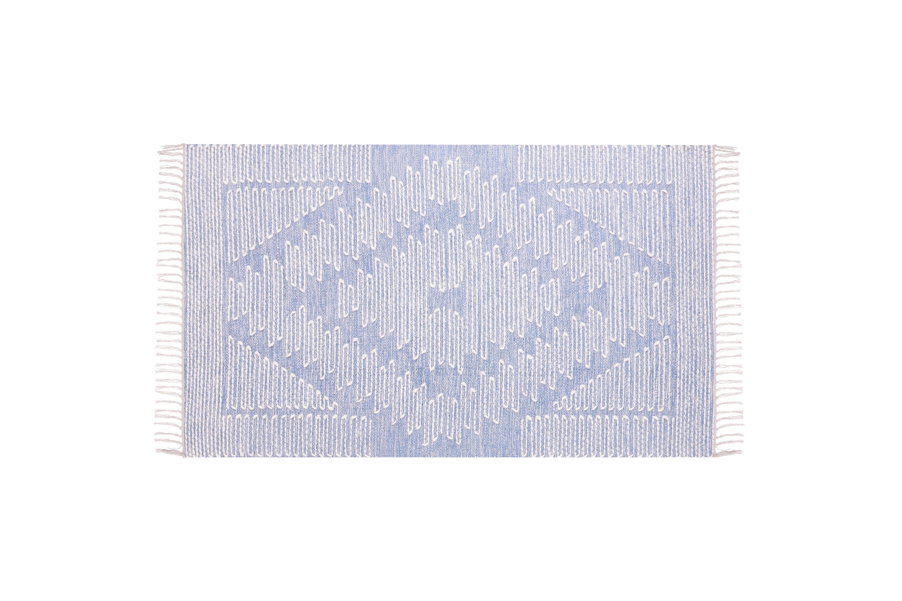 Bomullsmatta Ansar 80x150 cm Blå