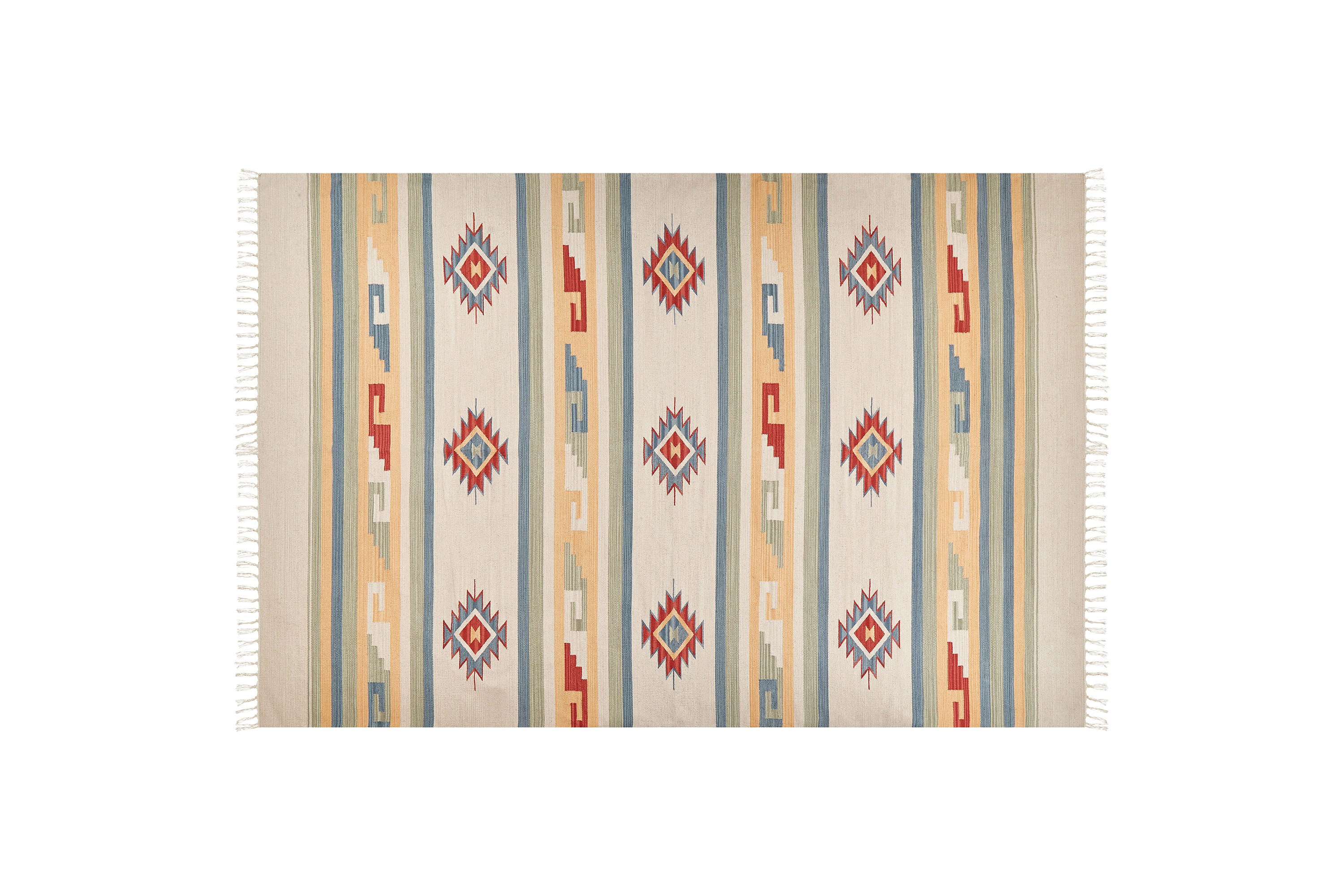 Bomullsmatta Aparan 200x300 cm Beige