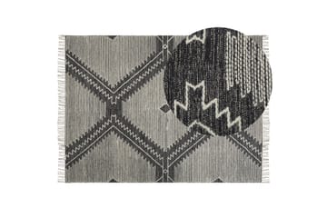Bomullsmatta Arbaa 160x230 cm - Svart/Vit - Textil & mattor - Matta - Modern matta - Bomullsmatta