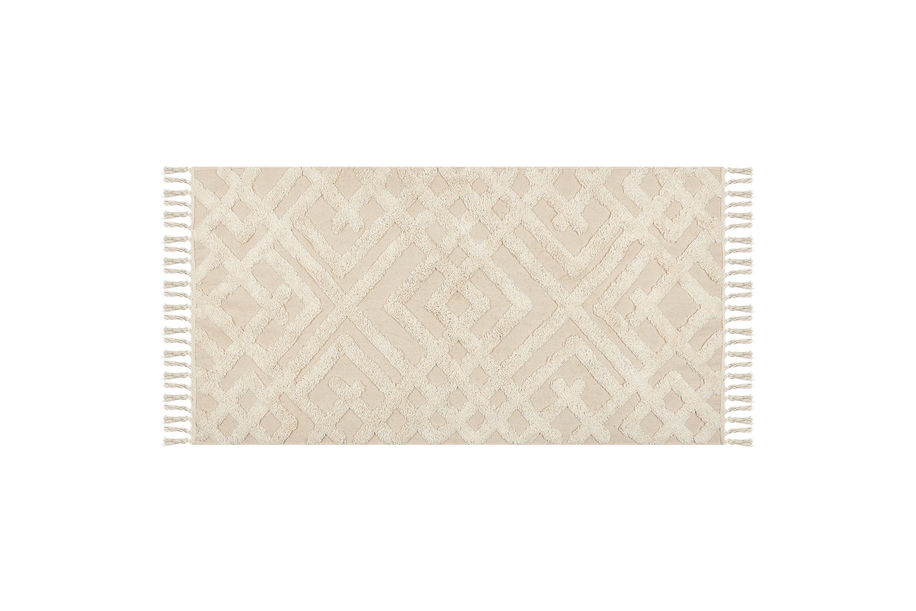 Bomullsmatta Ardahan 80x150 cm Beige