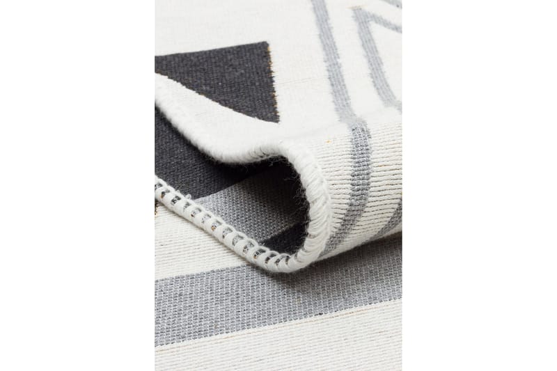 Are Bomullsmatta 160x230 cm Rektangulär - Gul/Grå - Textil & mattor - Matta - Modern matta - Bomullsmatta