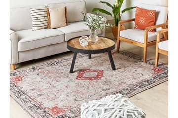 Bomullsmatta Attera 160x230 cm - Röd - Textil & mattor - Matta - Modern matta - Bomullsmatta