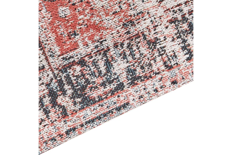 Bomullsmatta Attera 200x300 cm - Röd - Textil & mattor - Matta - Modern matta - Bomullsmatta