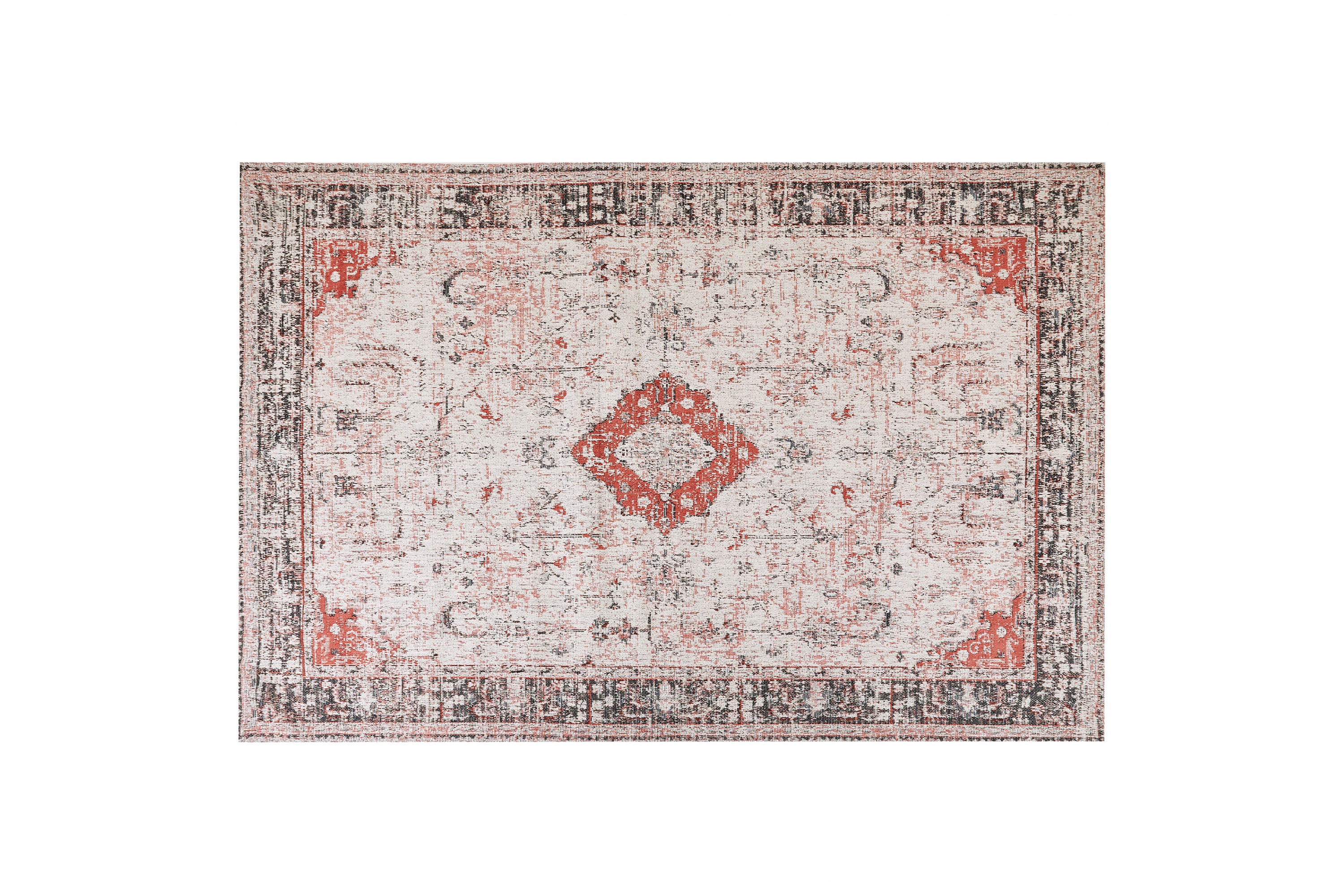 Bomullsmatta Attera 200x300 cm Röd