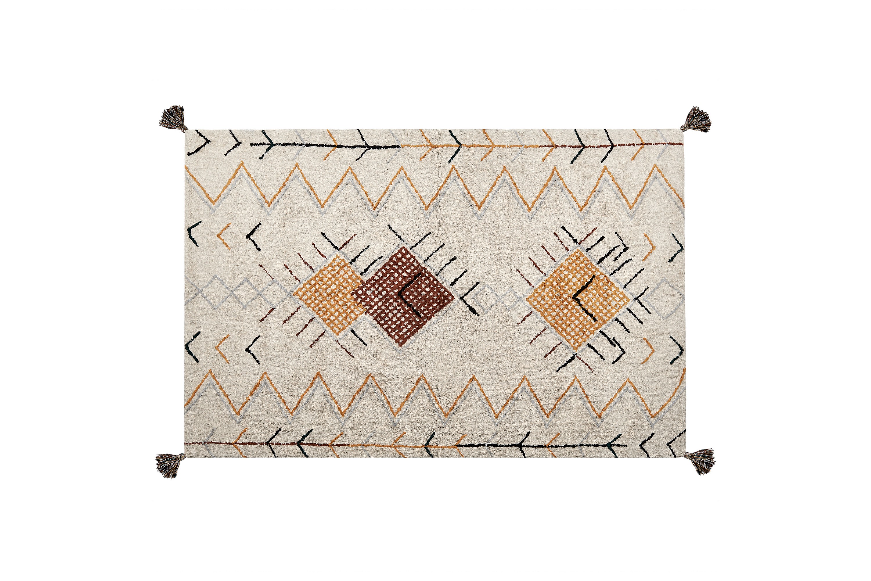Bomullsmatta Bolay 140x200 cm Beige