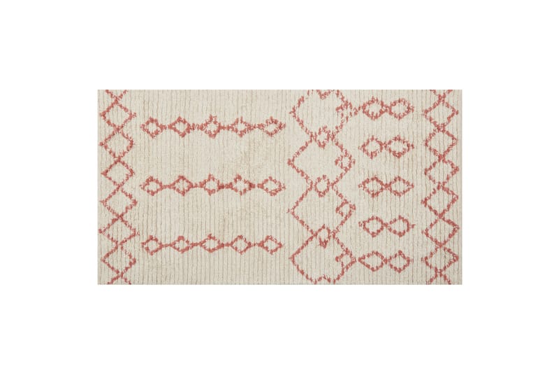 Bomullsmatta Buxar 80x150 cm - Beige - Textil & mattor - Matta - Modern matta - Ryamatta