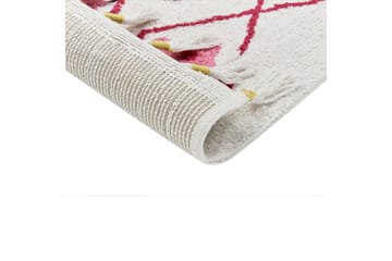 Bomullsmatta Cavus 80x150 cm - Vit - Textil & mattor - Matta - Modern matta - Bomullsmatta