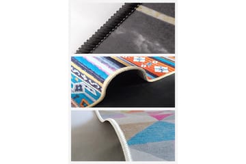 Bomullsmatta Dali 100x300 Rektangulär - Vit - Textil & mattor - Matta - Modern matta - Bomullsmatta