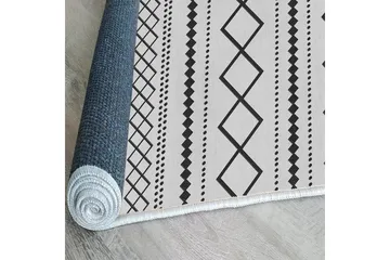 Dali Bomullsmatta 100x300 cm Rektangulär - Vit - Textil & mattor - Matta - Modern matta - Bomullsmatta