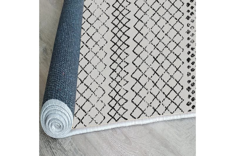 Dall Bomullsmatta 100x300 cm Rektangulär - Vit - Textil & mattor - Matta - Modern matta - Bomullsmatta