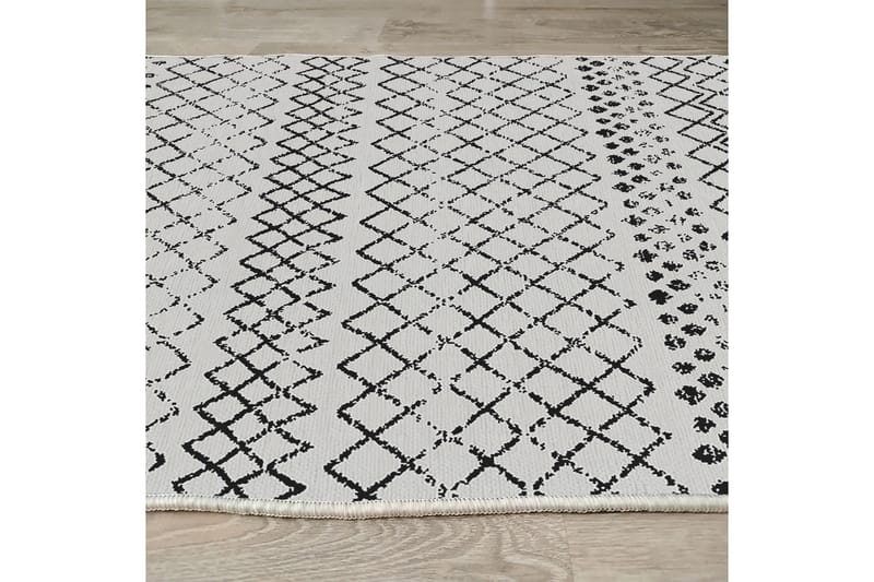 Dall Bomullsmatta 100x300 cm Rektangulär - Vit - Textil & mattor - Matta - Modern matta - Bomullsmatta