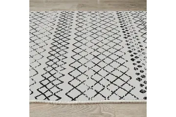 Dall Bomullsmatta 100x300 cm Rektangulär - Vit - Textil & mattor - Matta - Modern matta - Bomullsmatta