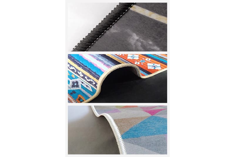 Dall Bomullsmatta 100x300 cm Rektangulär - Vit - Textil & mattor - Matta - Modern matta - Bomullsmatta