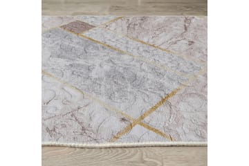 Dina Bomullsmatta 100x300 cm Rektangulär - Vit - Textil & mattor - Matta - Modern matta - Bomullsmatta