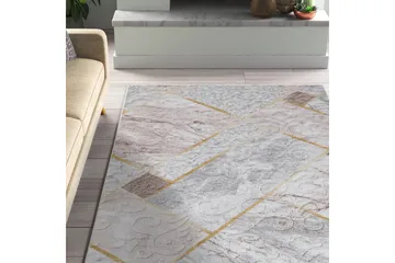 Dina Bomullsmatta 100x300 cm Rektangulär - Vit - Textil & mattor - Matta - Modern matta - Bomullsmatta