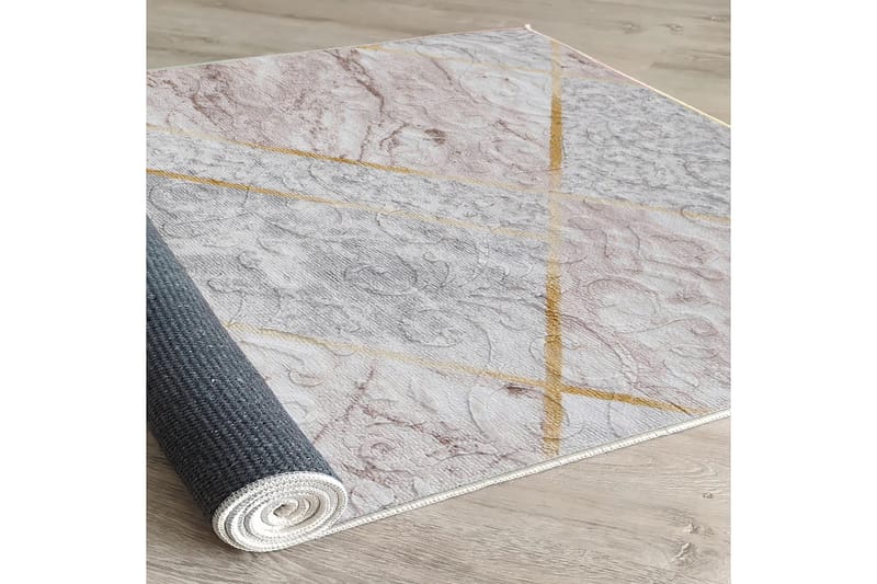 Dina Bomullsmatta 100x300 cm Rektangulär - Vit - Textil & mattor - Matta - Modern matta - Bomullsmatta