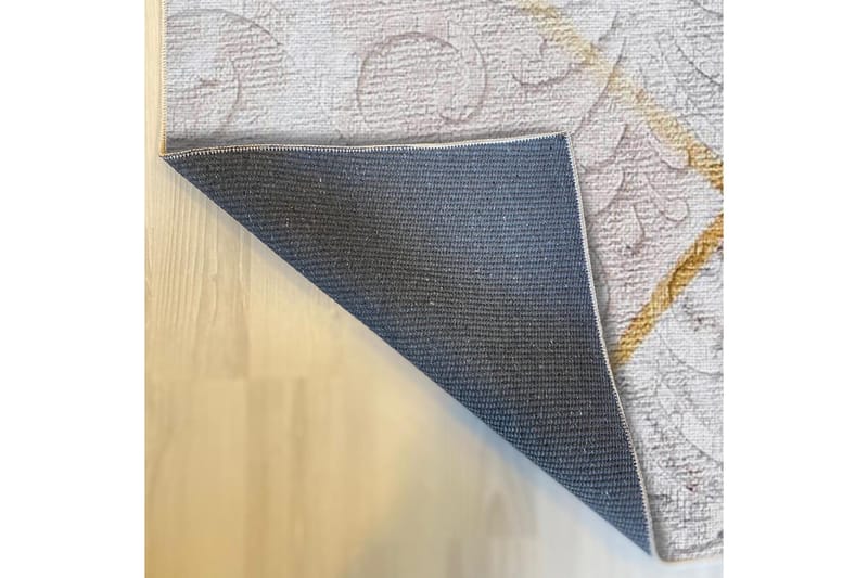 Dina Bomullsmatta 100x300 cm Rektangulär - Vit - Textil & mattor - Matta - Modern matta - Bomullsmatta