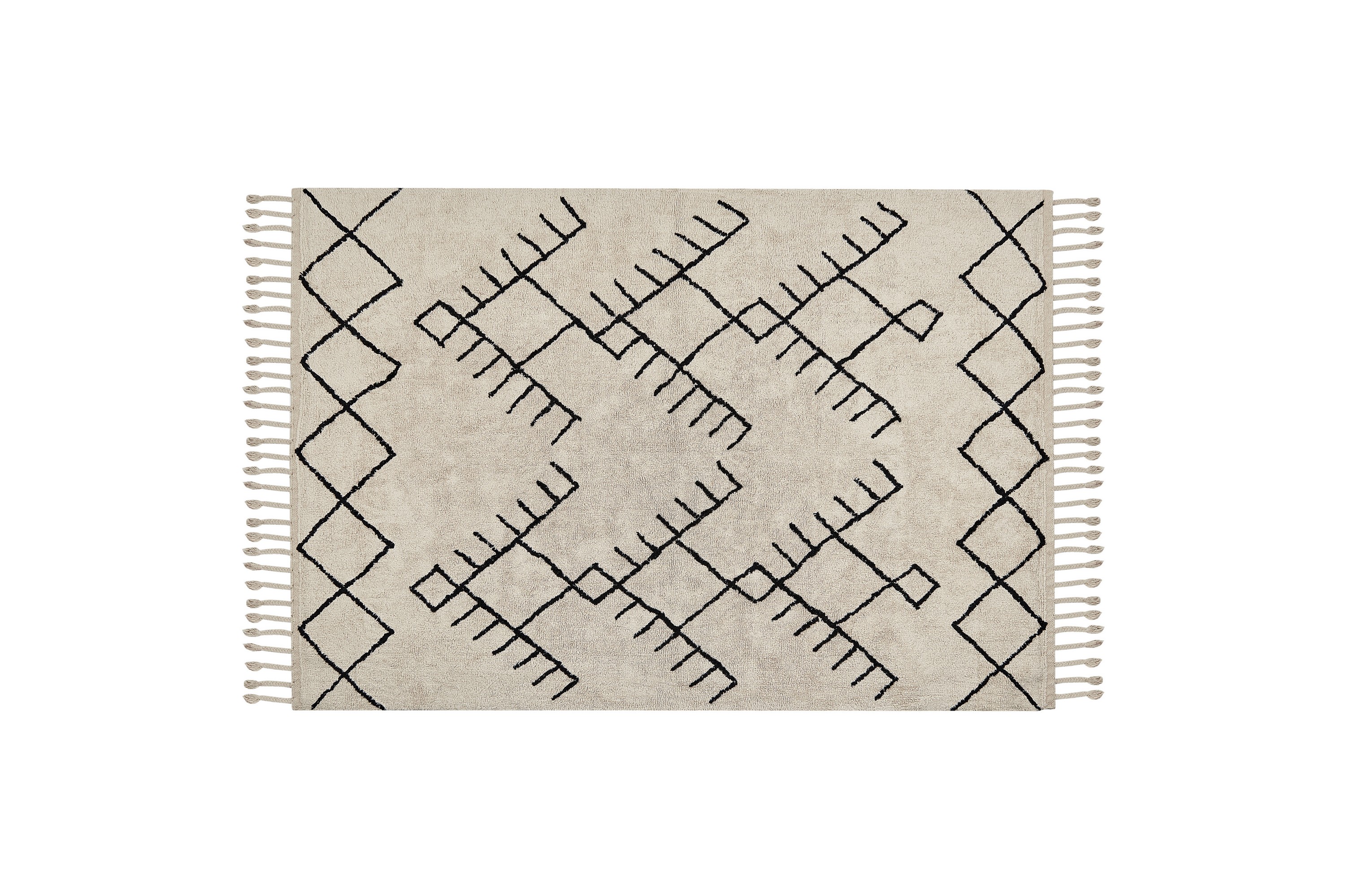 Bomullsmatta Erler 140x200 cm Beige