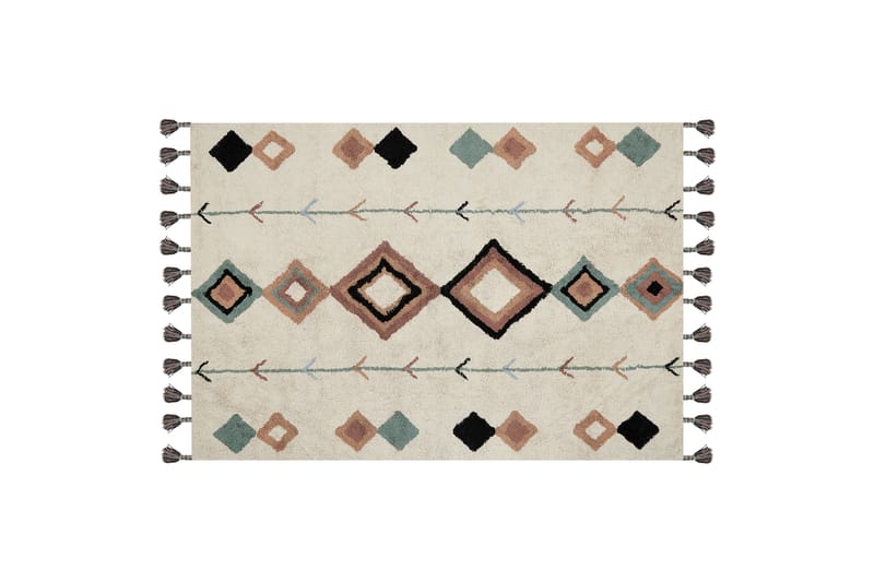 Bomullsmatta Eskisehir 140x200 cm, Beige