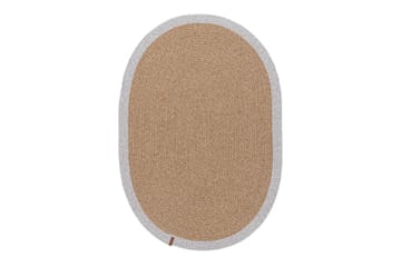 Bomullsmatta Fielo 80x120 Rektangulär - Grå/Brun - Textil & mattor - Matta - Modern matta - Bomullsmatta