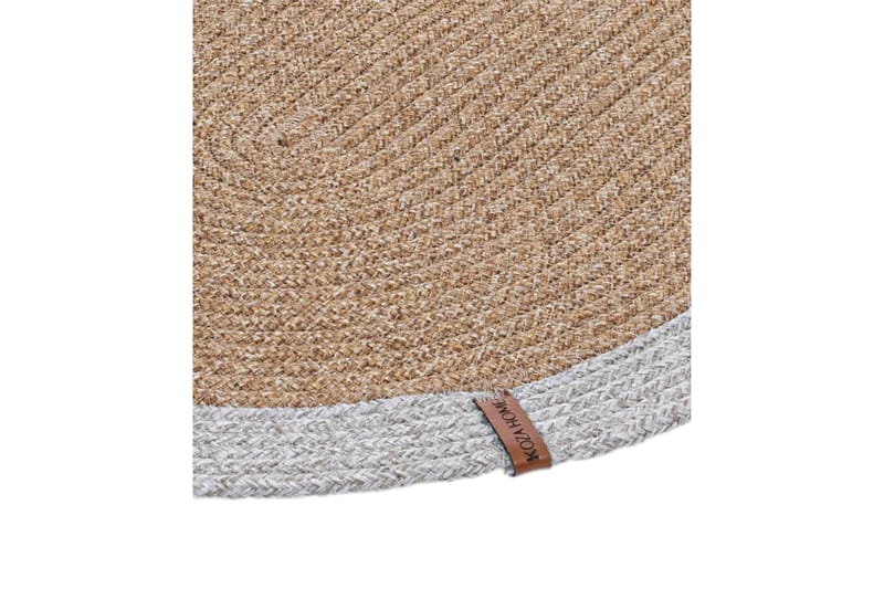 Bomullsmatta Fielo 80x120 Rektangulär - Grå/Brun - Textil & mattor - Matta - Modern matta - Bomullsmatta