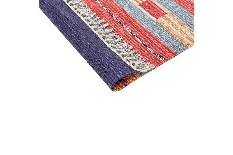 Bomullsmatta Gandzak 200x300 cm - Blå - Textil & mattor - Matta - Modern matta - Bomullsmatta